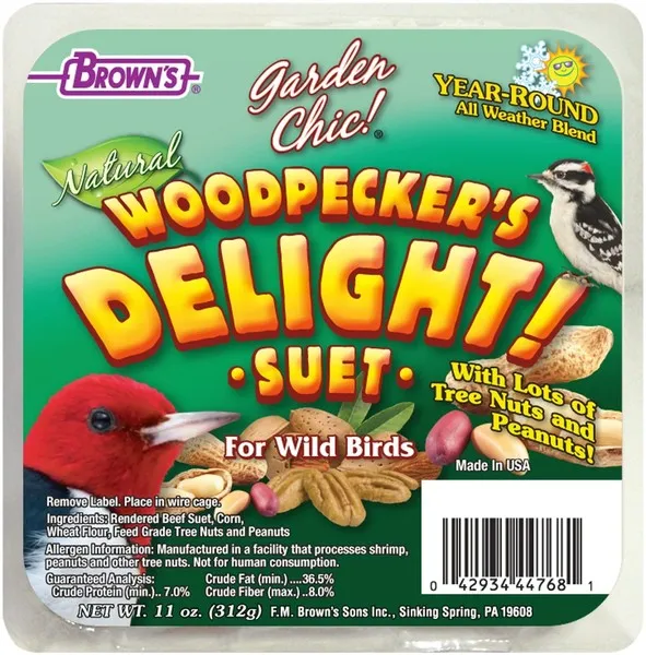 11 oz. F.M. Brown Supreme Woodpecker Cake - Treat